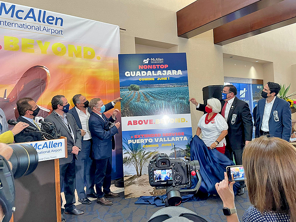 Habrá vuelos directos de McAllen a Guadalajara y P. Vallarta