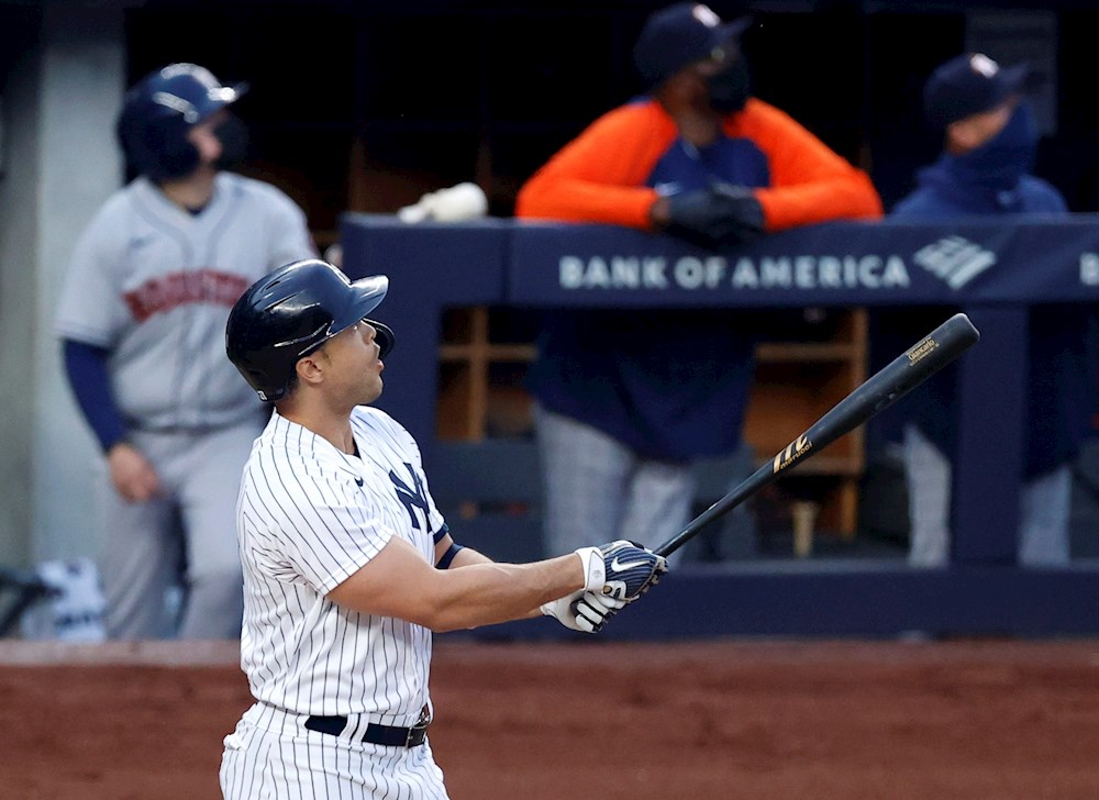 Stanton aporta un jonrón y 4 carreras en victoria de Yanquis ante Astros