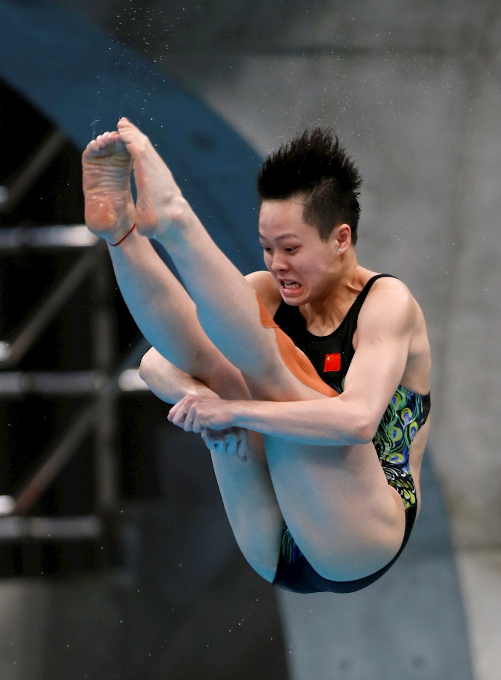 Oro para la china Chen en trampolín, cuarta plaza para la mexicana Vázquez