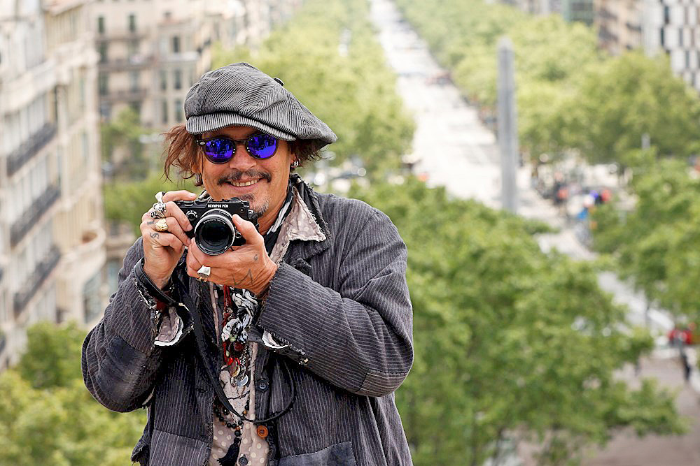 Johnny Depp: “Creo que los fotógrafos dejan parte del alma en cada foto”