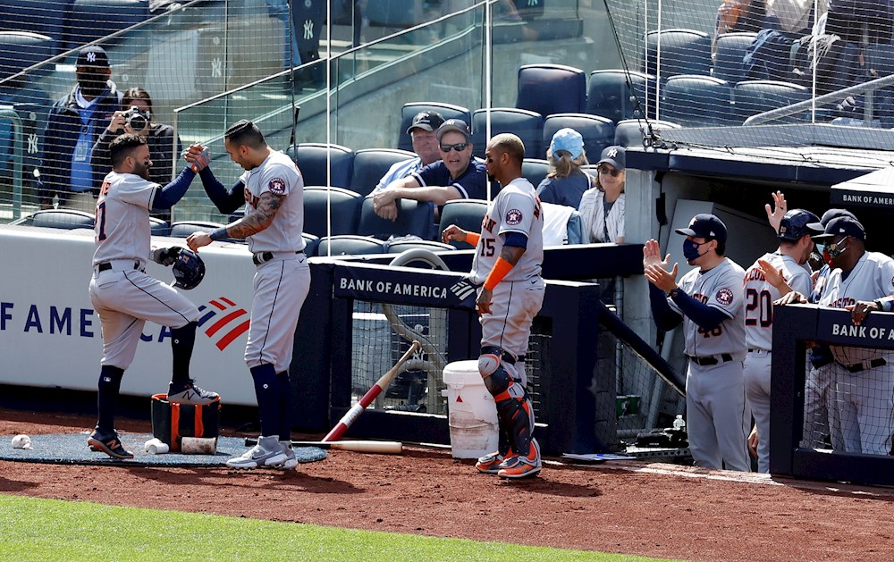 6-3. Altuve pega grand slam y Correa jonrón para los Astros