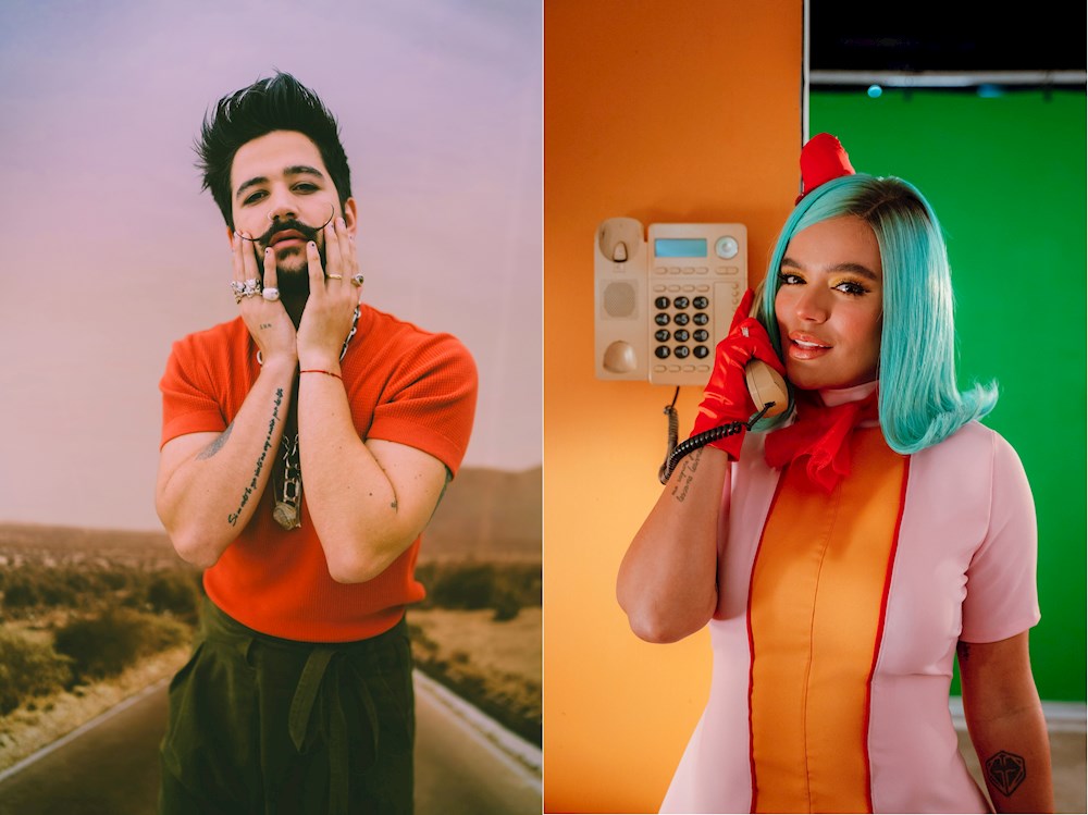 Camilo y Karol G dominan nominaciones en los Premios Juventud