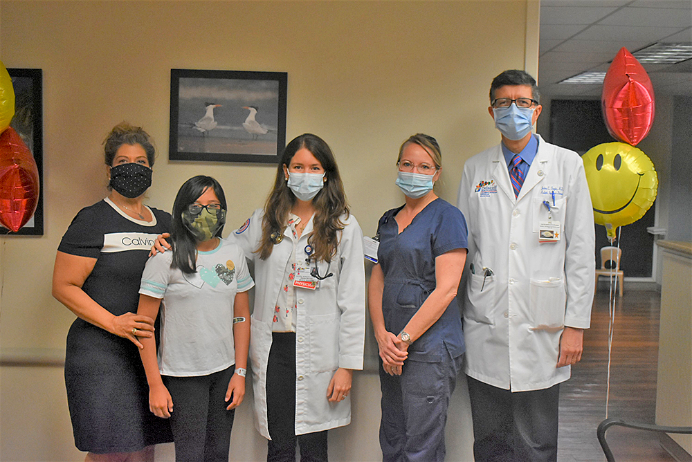 Driscoll participa en ensayo de Pfizer para la vacuna COVID-19 para niños menores de 12 años