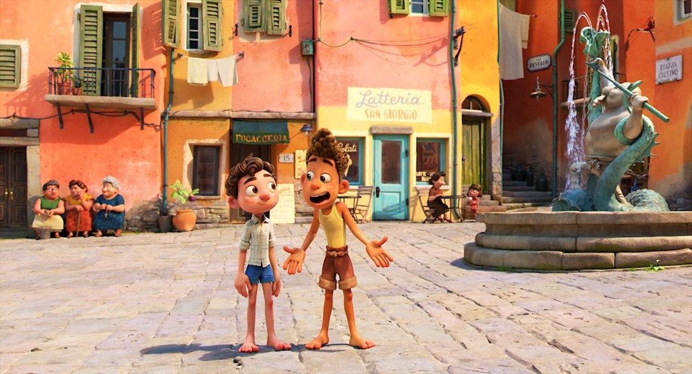 Pixar veranea en la Riviera Italiana con “Luca”, un homenaje a la amistad