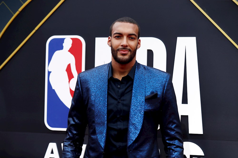 El pívot francés Rudy Gobert gana su tercer premio Jugador Defensivo del Año