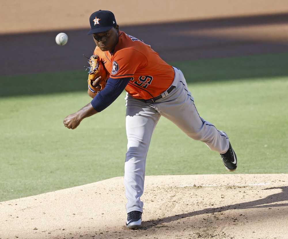 14-2. El dominicano Framber Valdez supera a Pineda y a los Mellizos