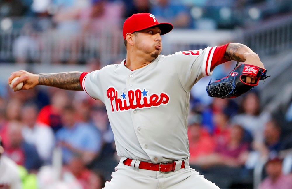 Velásquez domina con su serpentina a los Marlins