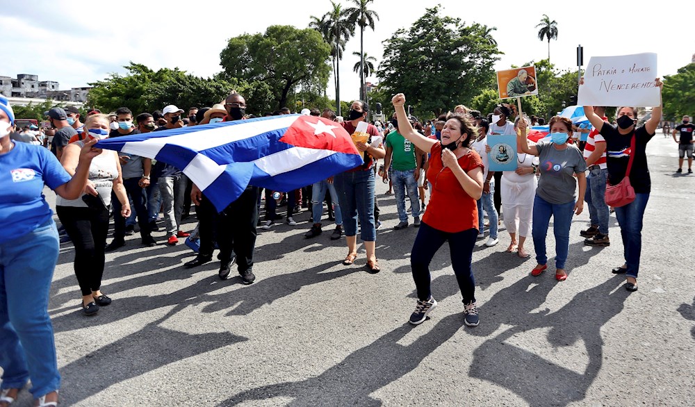 Una inédita ola de protestas recorre Cuba al grito de ¡libertad!