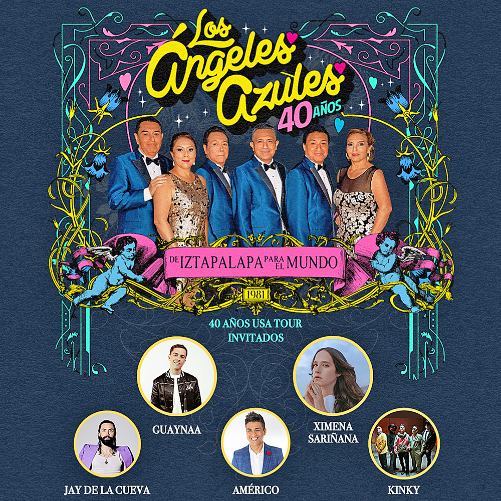 Los Angeles Azules anuncian invitados especiales de su “40 años USA tour”