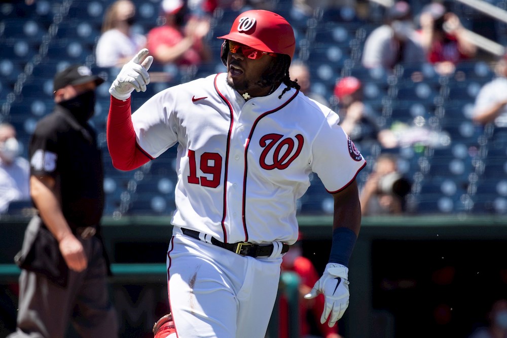 6-4. El dominicano Soto y Bell jonronean en el triunfo de los Nacionales