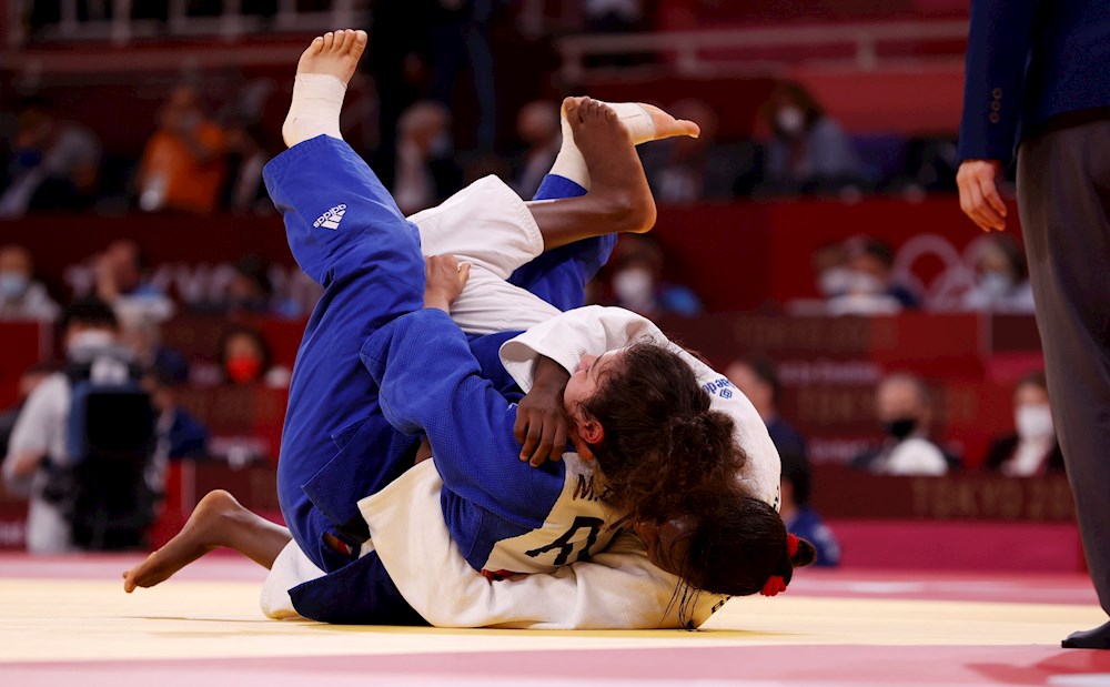 La judoca María Bernabéu ante la derrota: “es un momento de agradecer”