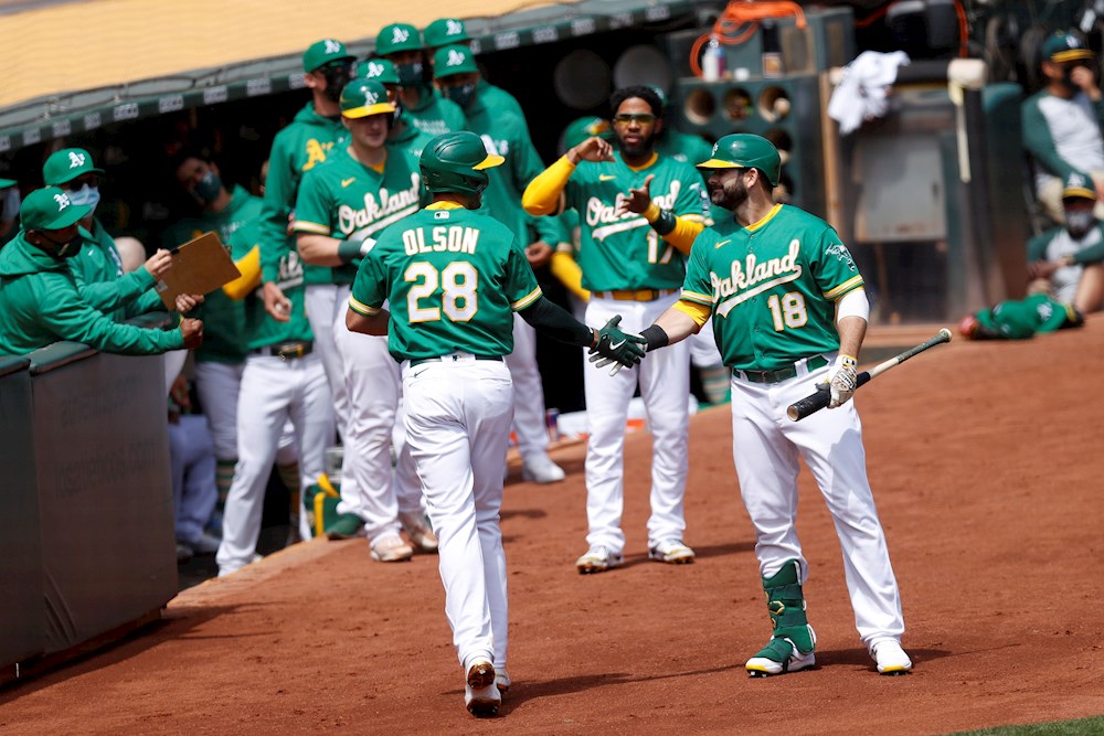 4-1. Olson pega un par de jonrones contra los Vigilantes