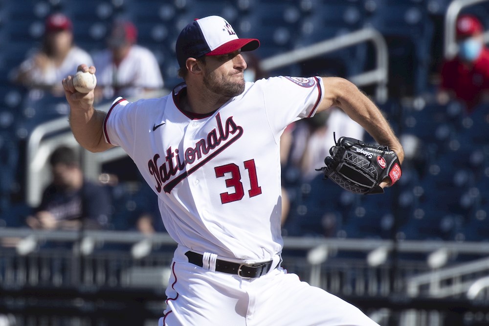 3-1. Scherzer brilla en la que pudo ser su última salida con los Nacionales