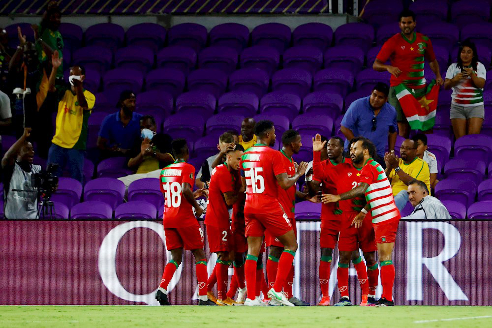 2-1. Surinam vence a Guadalupe en la última cita de ambos en la Copa Oro