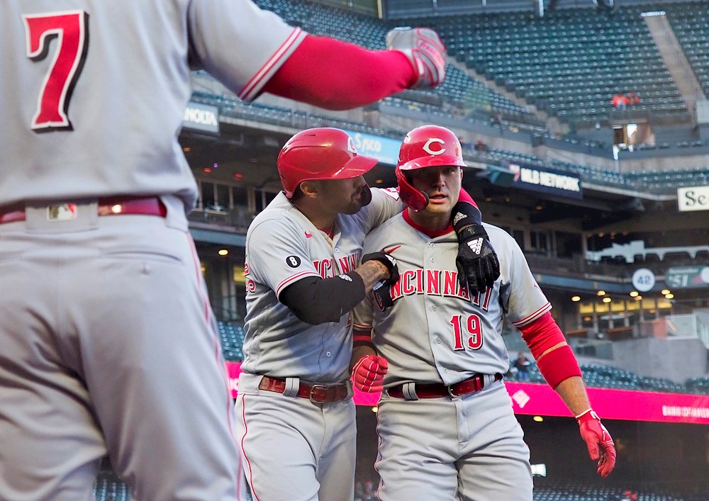 7-4. Votto pega dos jonrones en el triunfo de los Rojos