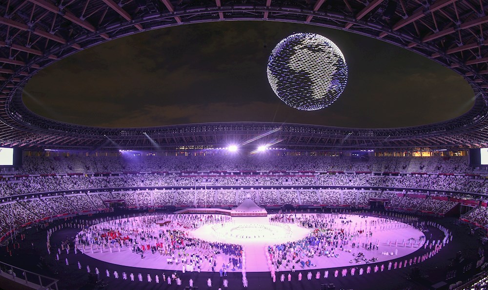 La tecnología y la paz se fusionan en Tokio con la canción “Imagine”