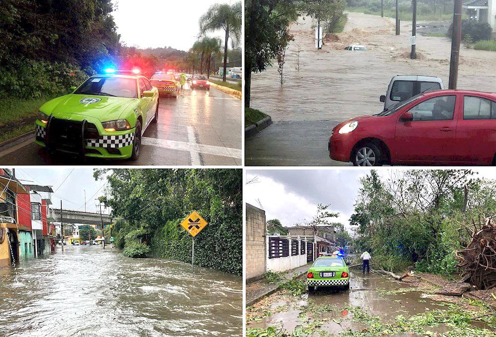 Grace se degrada pero provoca nueve muertes, inundaciones y daños en México