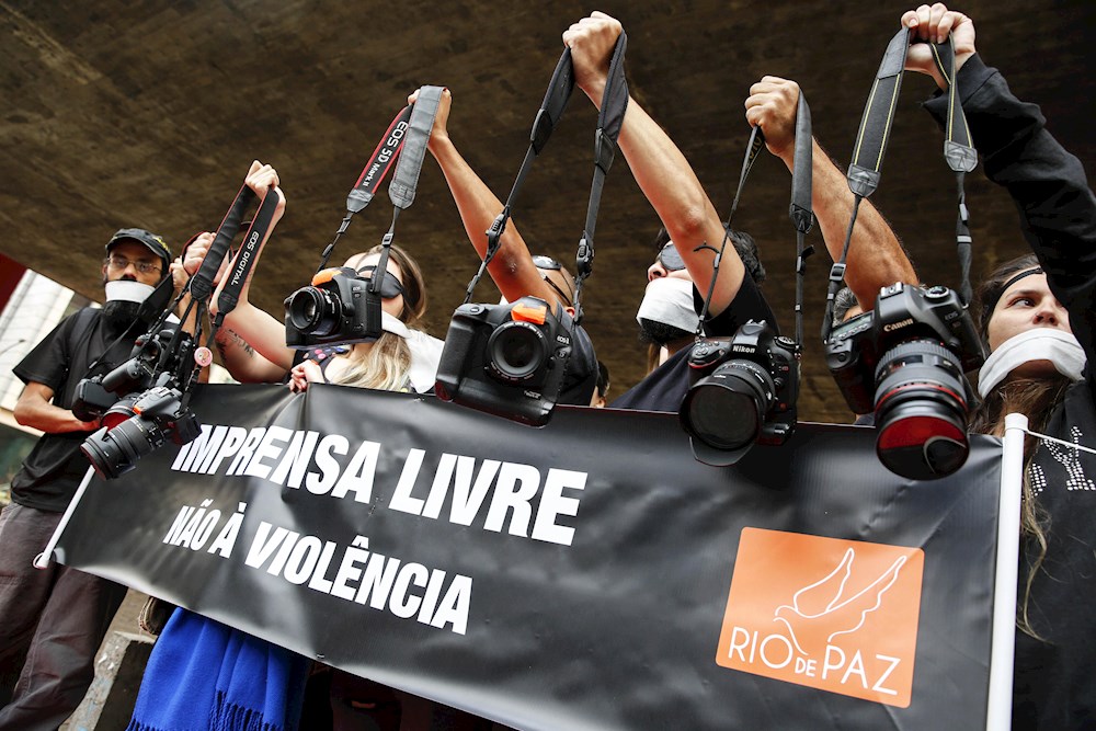 Coalición de medios denuncia abusos contra fotoperiodistas y videógrafos