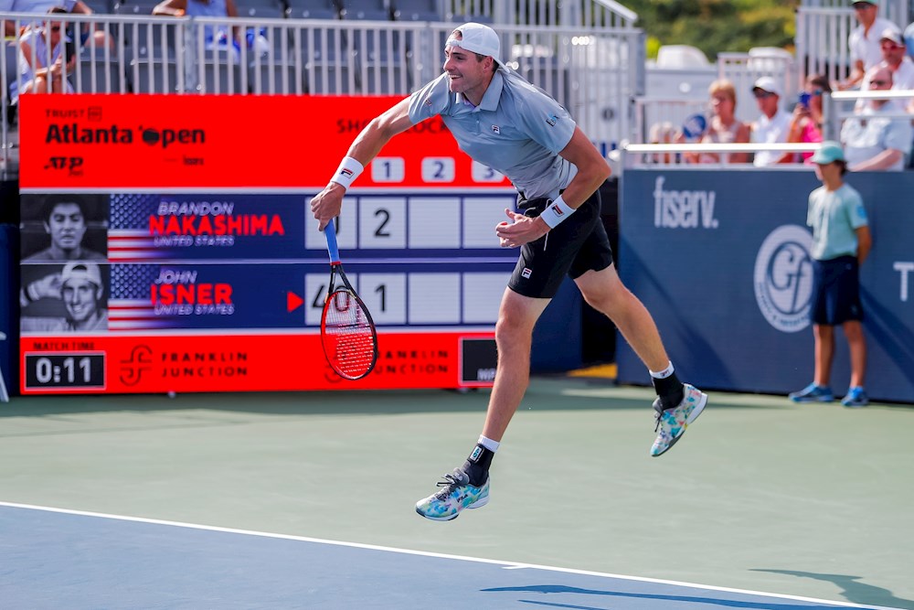 Isner se venga de la joven promesa Nakashima y se proclama campeón en Atlanta