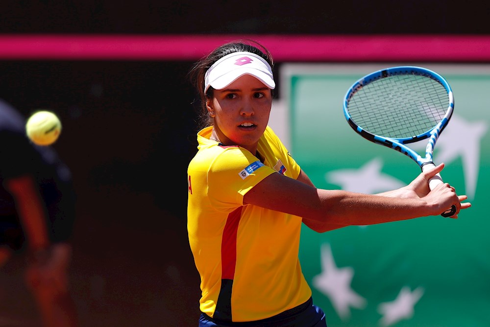 La colombiana María Camila Osorio debuta con triunfo y pasa a la segunda ronda