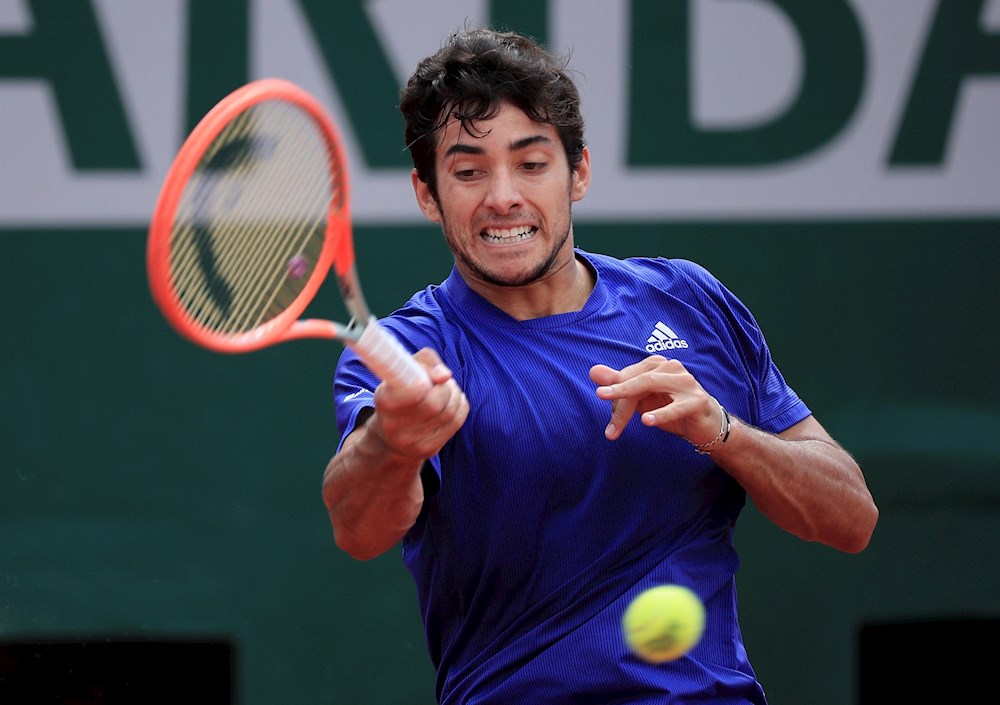 El chileno Garín gana al eslovaco Gombos y pasa a segunda ronda