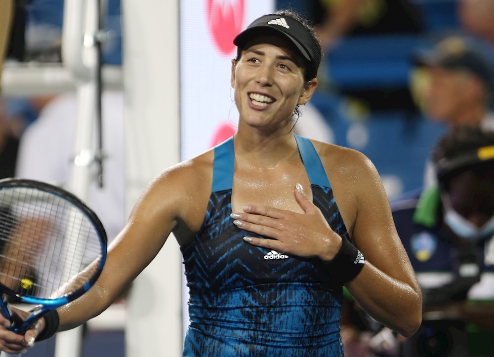 Garbiñe Muguruza supera a Garcia y se cita en octavos con Krejcikova