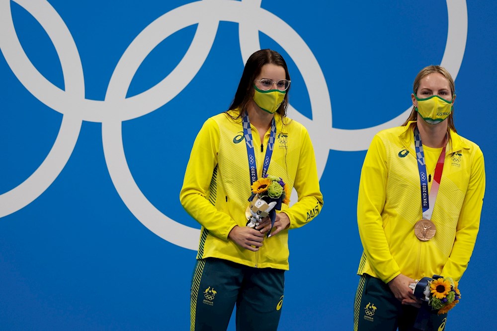 Las nadadoras australianas ratifican su dominio con triunfo 4×100 estilos