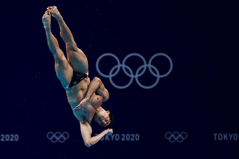 El mexicano Rommel Pacheco, tercero en las preliminares de trampolín 3 metros