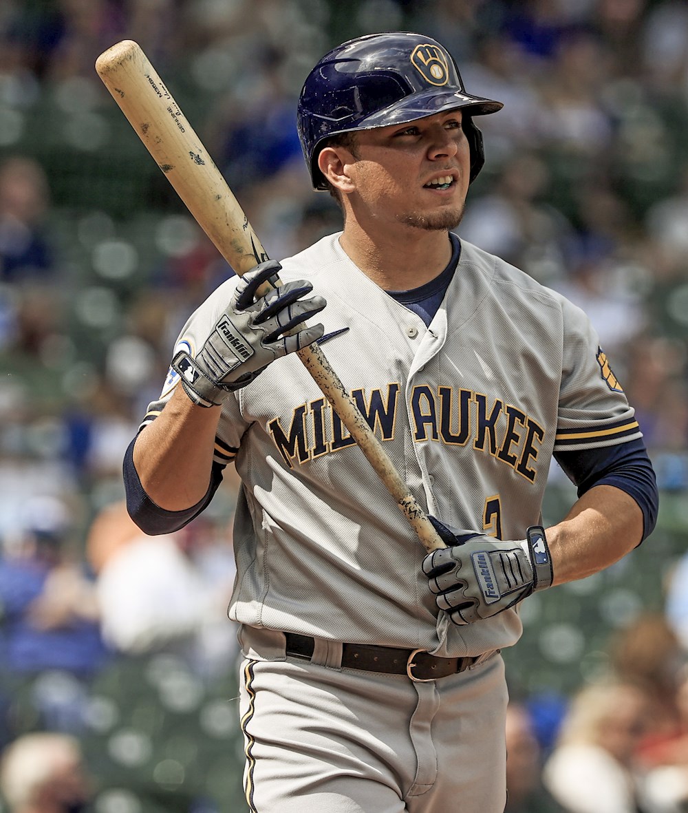 17-4. El mexicano Luis Urías empata marca en las mayores con cinco extrabases