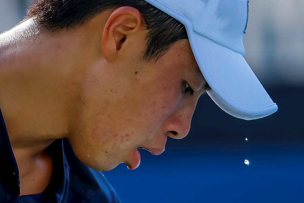 Nakashima remonta y vence a Fognini; pierde Delbonis