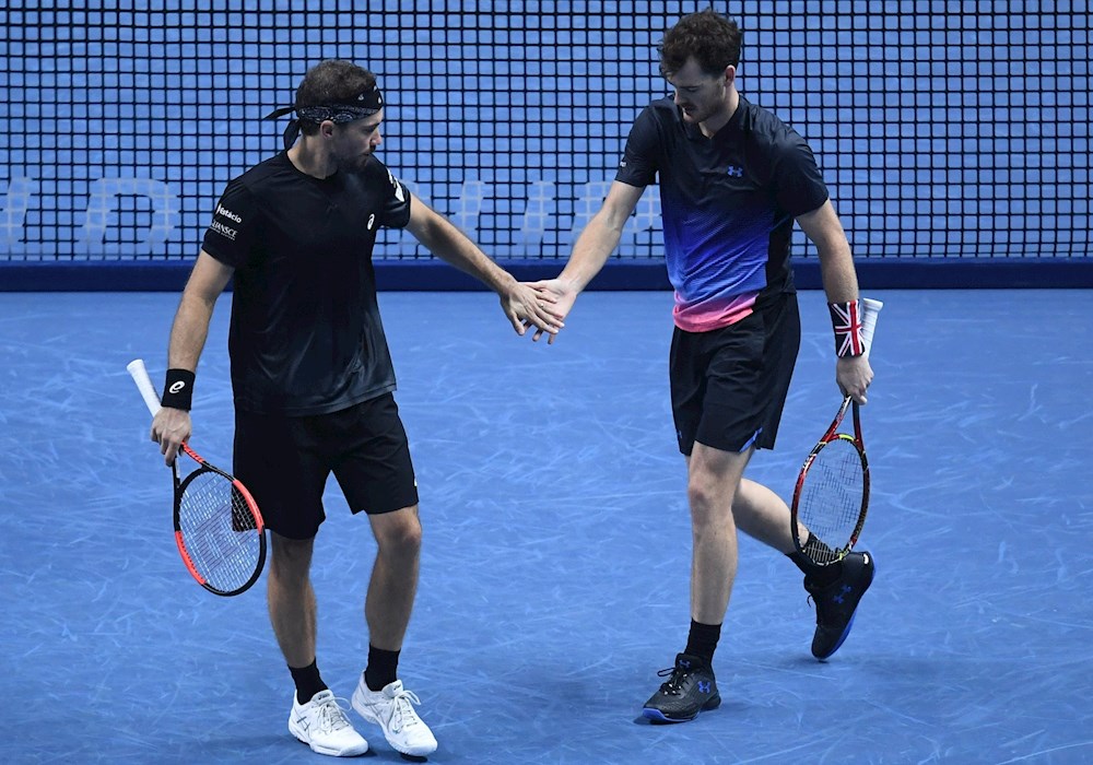 Jamie Murray y Bruno Soares jugarán la final de dobles contra Ram y Salisbury