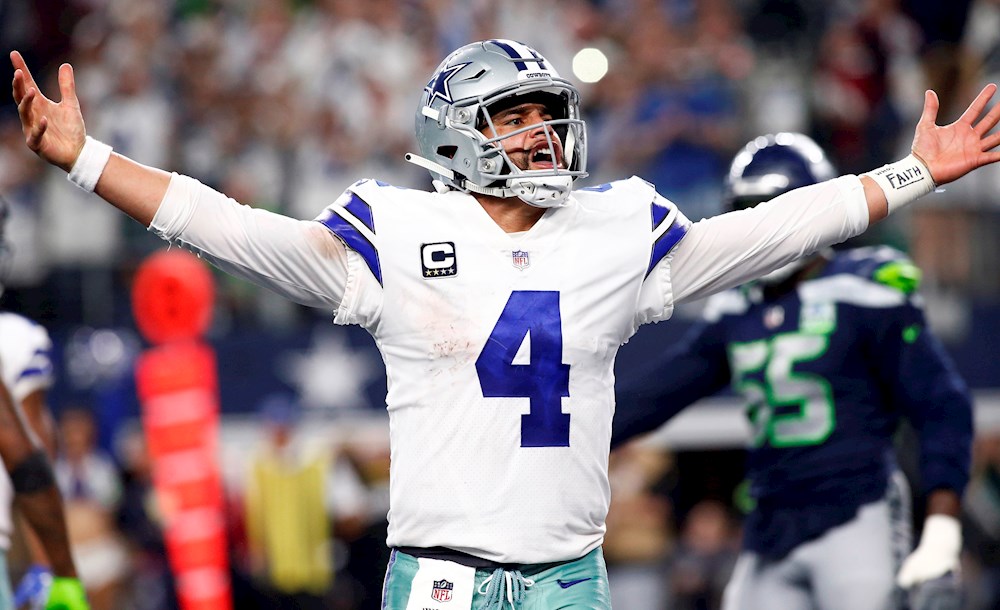 41-21. Prescott protagoniza un regreso triunfal con los Cowboys, nuevos líderes