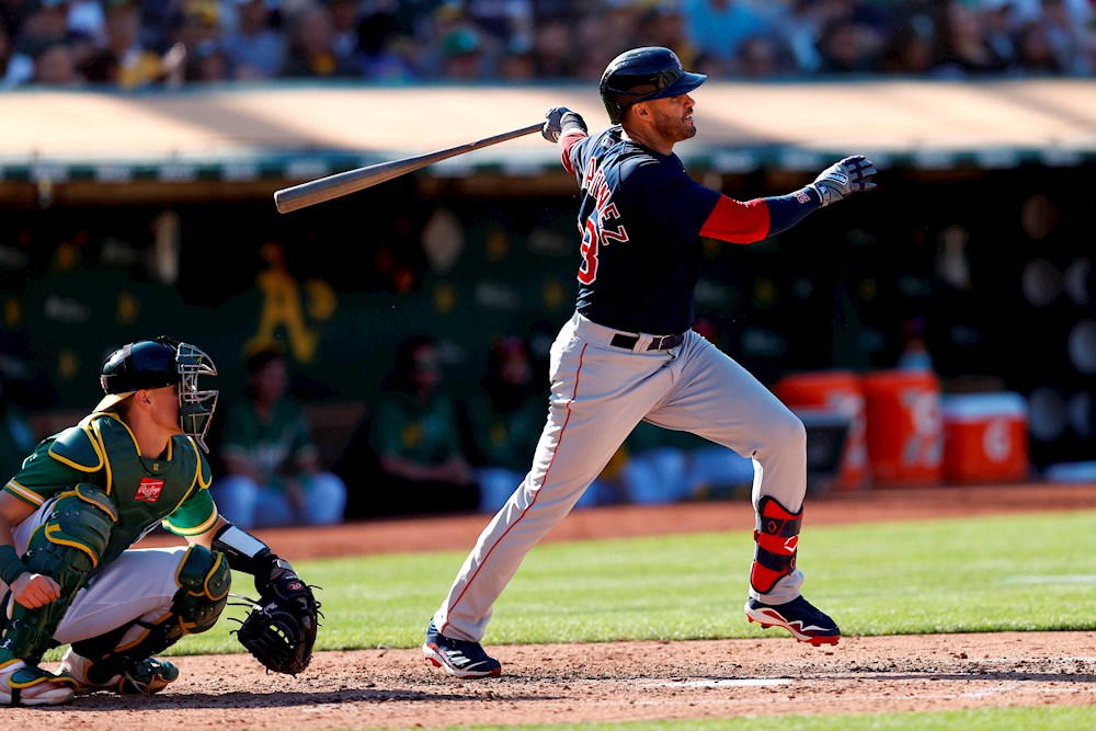 6-0. Ante los Orioles, Martínez jonronea y los Medias Rojas ganan terreno por el comodín