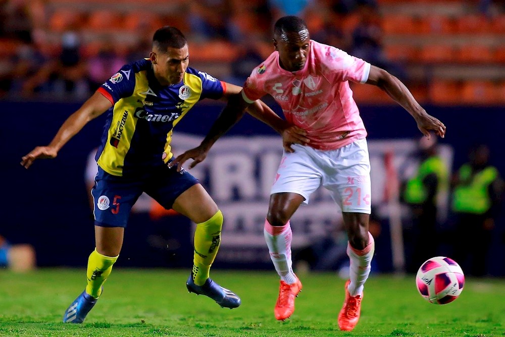 Un doblete del argentino Nervo encabeza goleada del Atlas sobre el San Luis