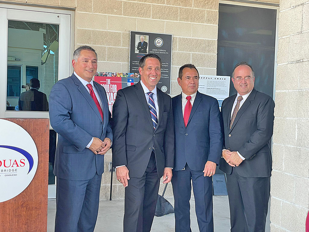 Anuncian expansión del puente internacional Anzaldúas