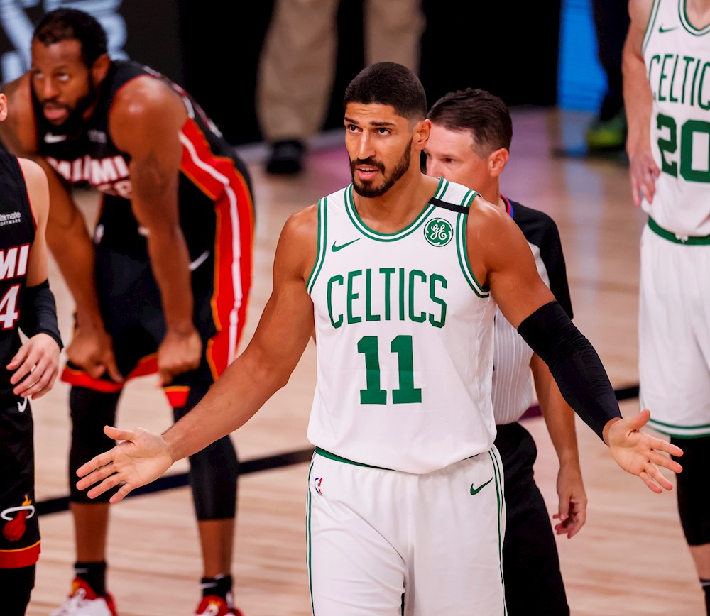 Comentarios de Kanter sobre el Tíbet dejan a Celtics fuera del mercado chino