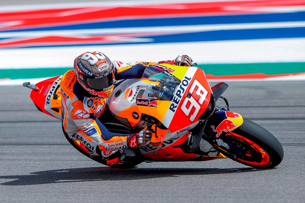 Márquez manda en su “rodeo”