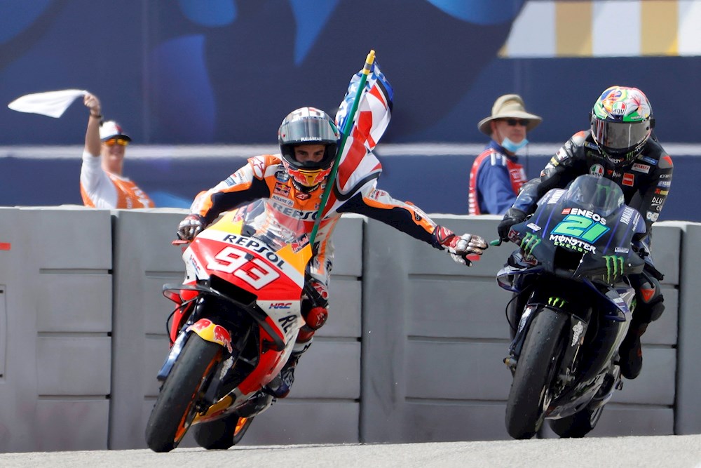 Márquez recupera la hegemonía en “su” circuito