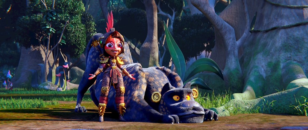 Zoe Saldaña: “‘Maya y los tres’ desafía al viejo ‘establishment'”