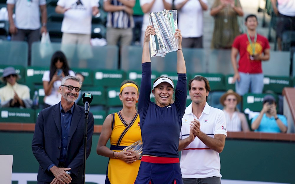 Paula Badosa hace historia en Indian Wells