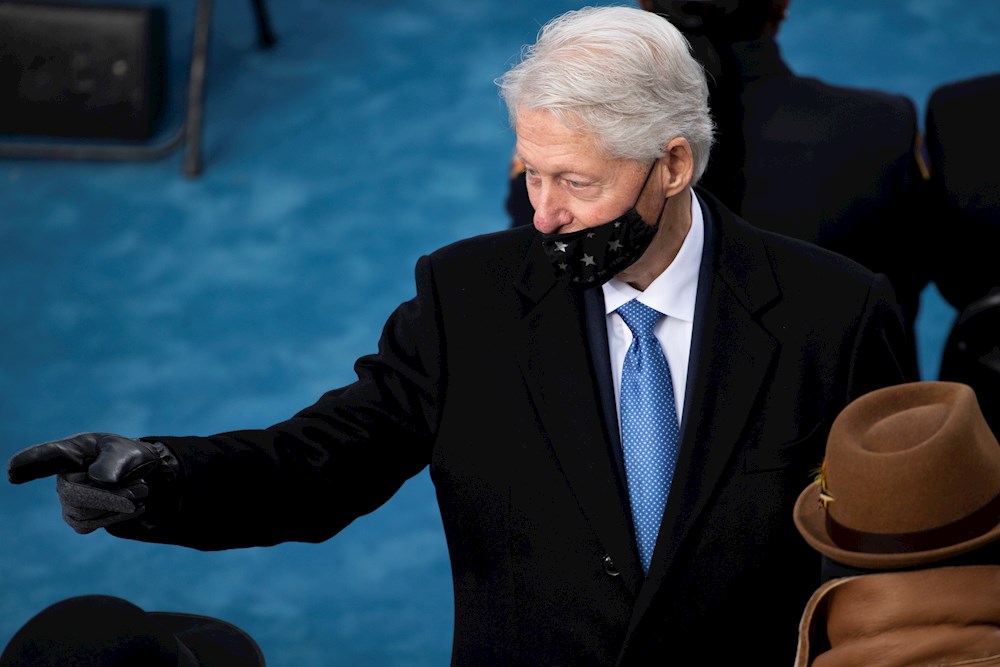 Bill Clinton, hospitalizado por una infección