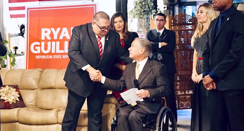 Legislador Ryan Guillen, de Río Grande, abandona a los demócratas y se hace republicano