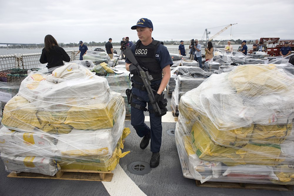 EEUU decomisa más de 500 millones de dólares en cocaína y marihuana