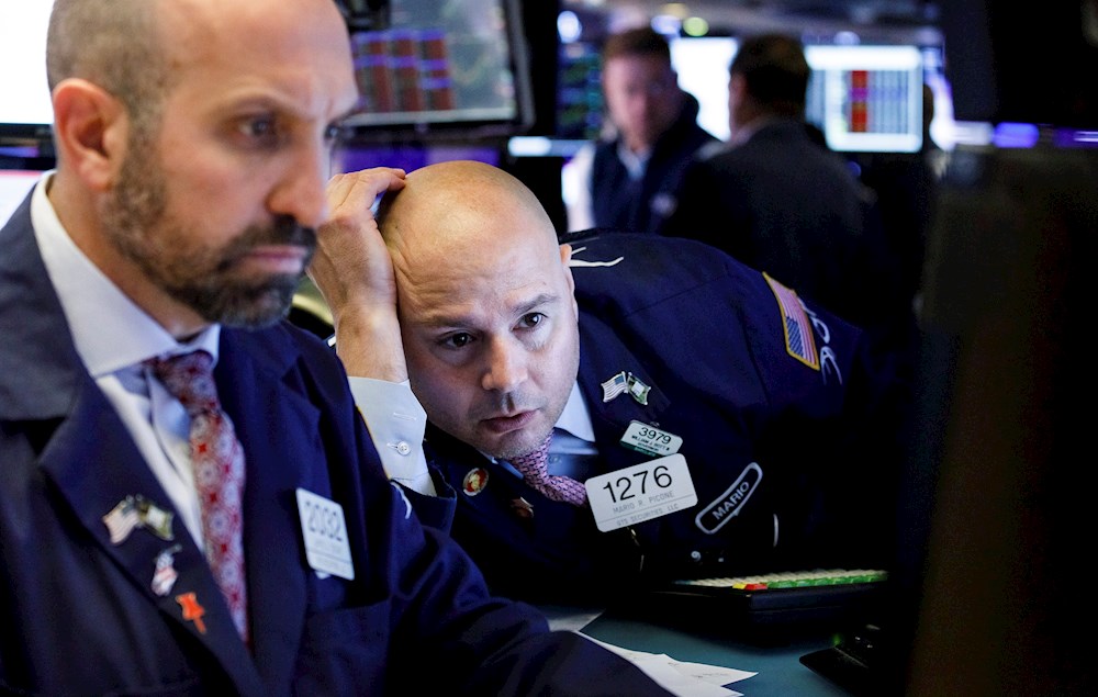 Wall Street cierra en rojo y el Dow baja un 2,53 %, su peor caída del año