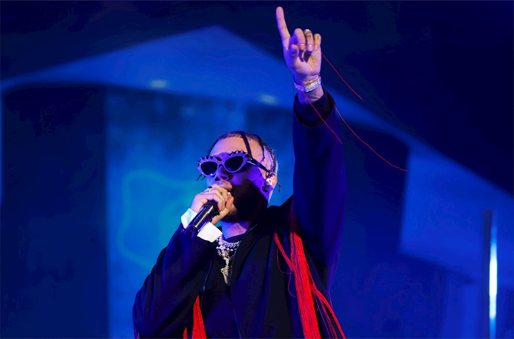 Jhay Cortez congregó 45.000 personas y a Bad Bunny en conciertos en Puerto Rico