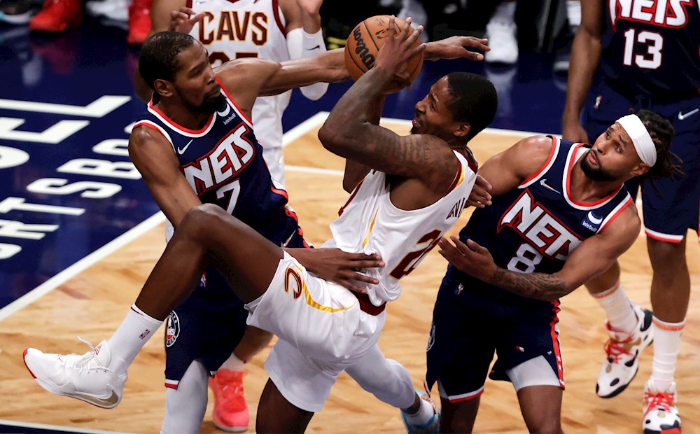 109-99. Harden y Durant pueden con los 25 puntos de Rubio y los Nets vencen a los Cavaliers