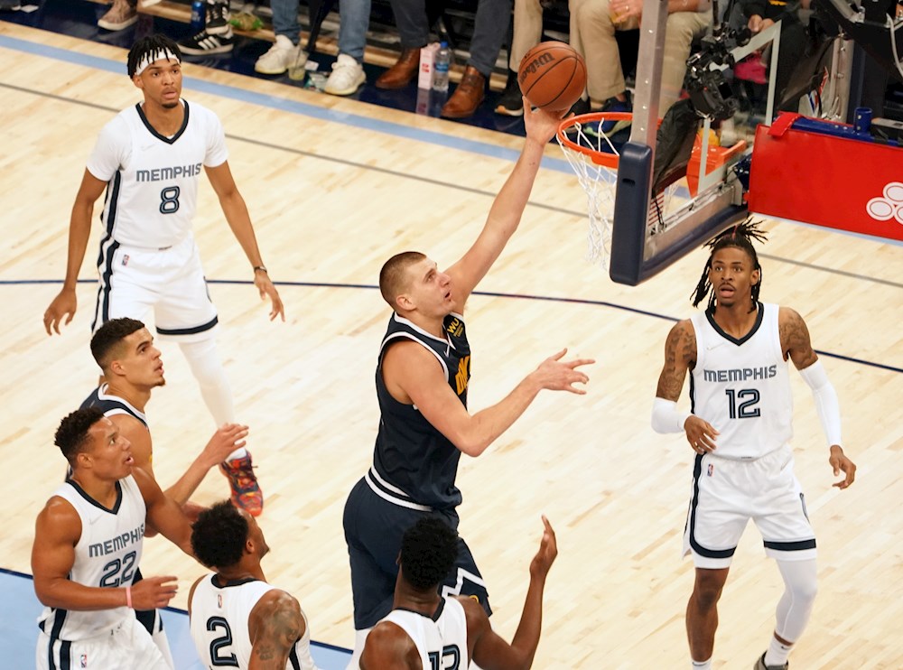 124-95. Los Nuggets superan a Trail Blazers con gran actuación de Jokic