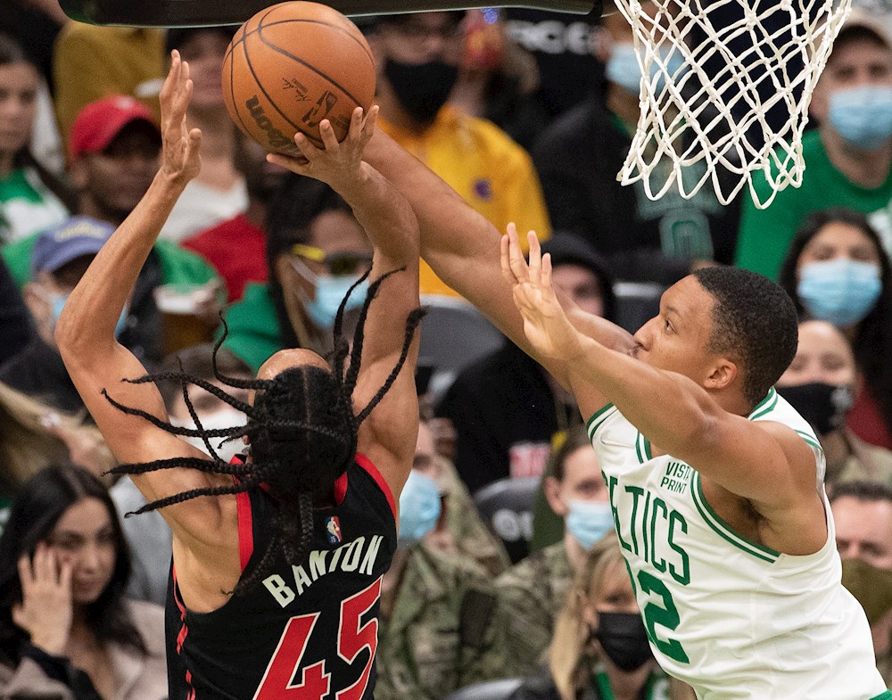 104-88. Tatum y los Celtics vengan derrota ante Raptors