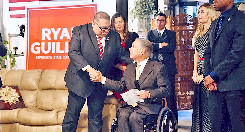 Legislador Ryan Guillén, de Río Grande, abandona a los demócratas y se hace republicano