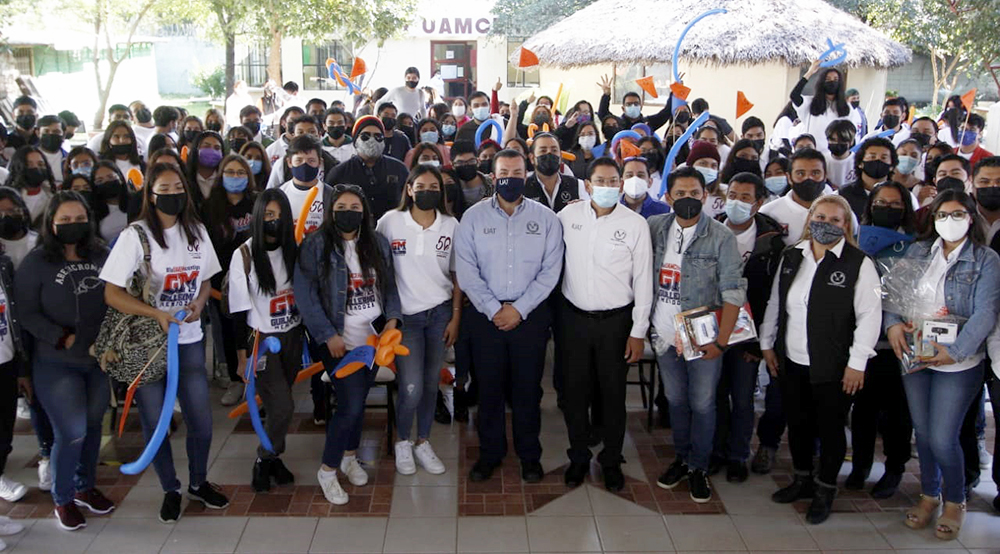 Propuestas, entusiasmo y trabajo en la visita de Guillermo Mendoza